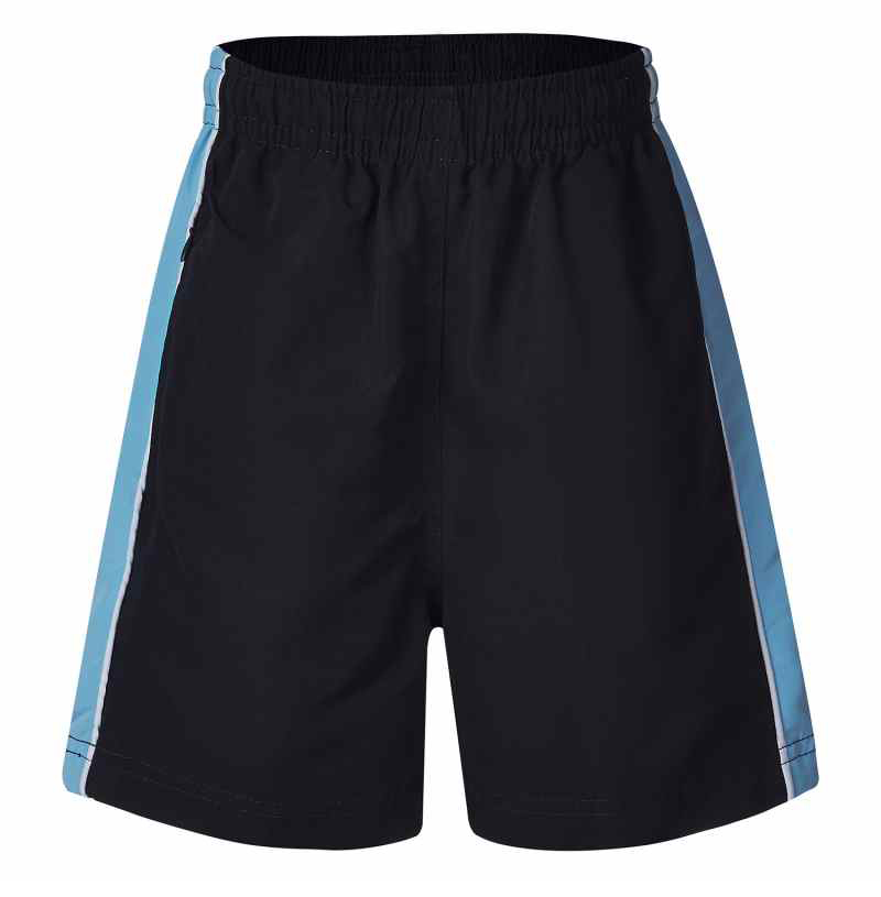 5338PS Mueller Microfibre Shorts with Contrast Panel